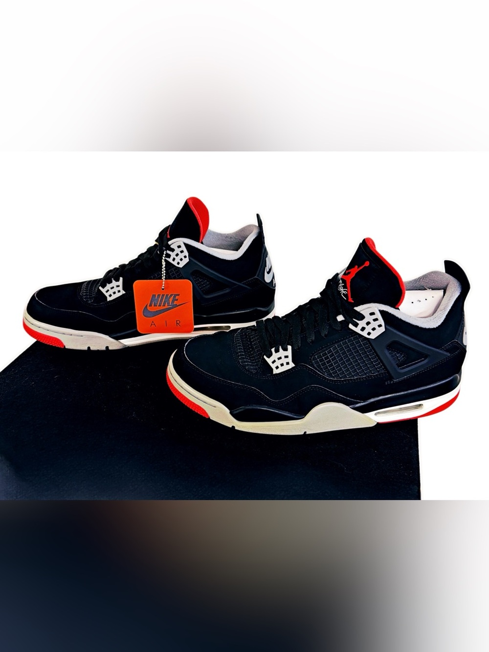 Air Jordan 4 Retro "Bred" 2019 - Men's Size 12 - OG Box & Receipt